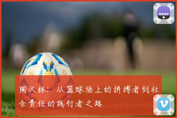 陶汉林：从篮球场上的拼搏者到社会责任的践行者之路